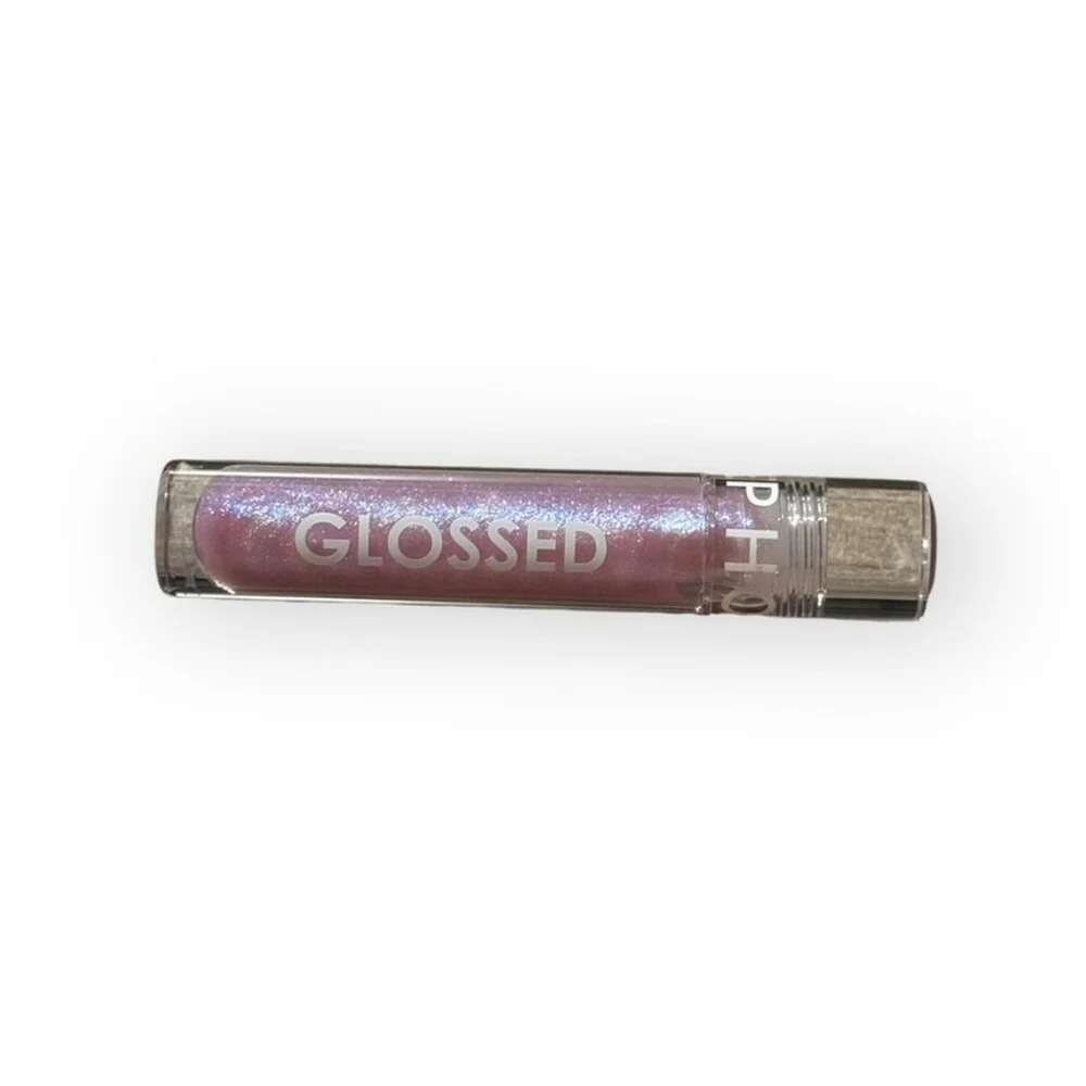 New Sephora Glossed lip gloss 10 Wild Shimmer Sheer Hint of Purple